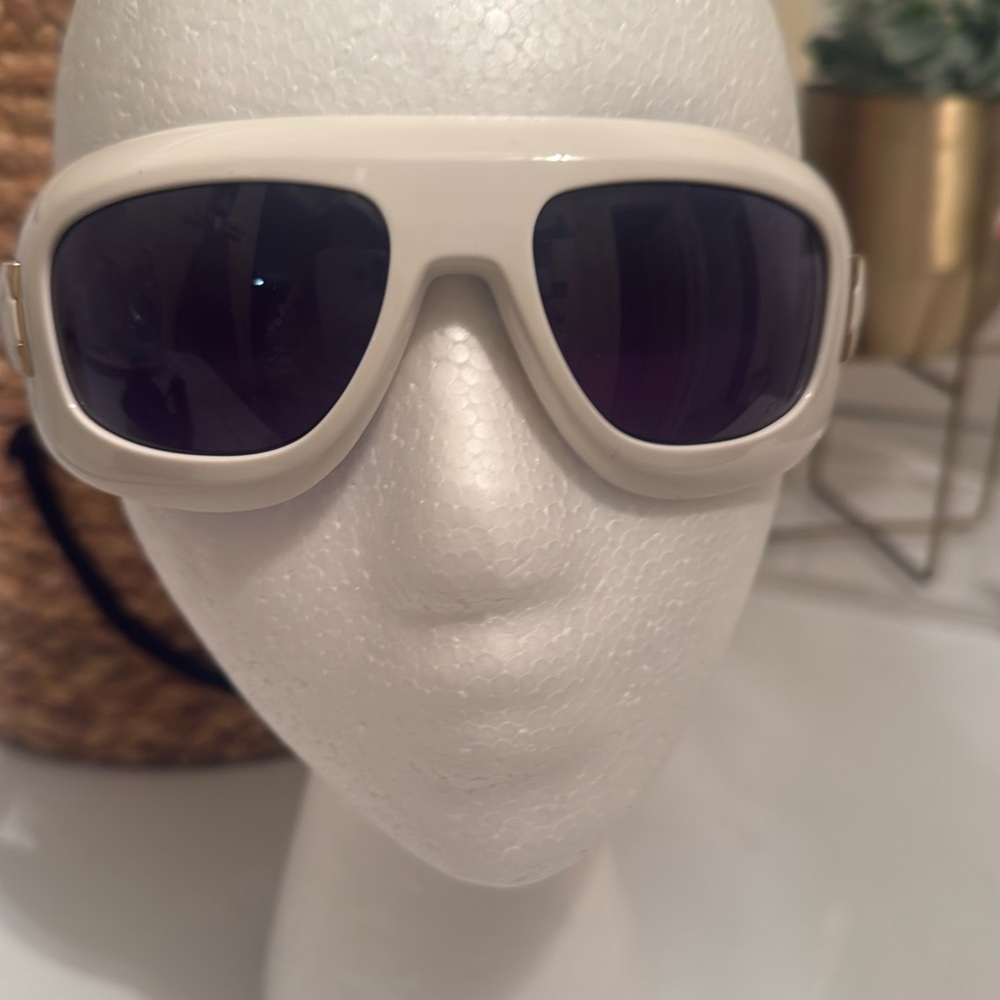 Dior White Sunglasses